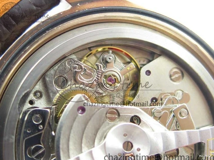 MIROTIME 0101 Portugieser Chrono  42 IW390406 RG ZF 1:1 Best Edition Blue Dial on Brown Leather Strap A Durable 7129